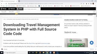 Travel Management System in PHP with Full Source Code [upl. by Edialeda]