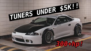 20 of The BEST Tuner Cars For Less Than 5k [upl. by Kurys749]