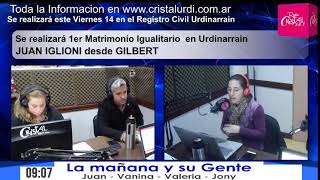 En Radio Cristal Urdinarrain  Entrevistas [upl. by Hajile854]