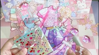 BEAUTIFUL PRINCESS DECORATION STICKERS diy sticker handmade [upl. by Ymassej]