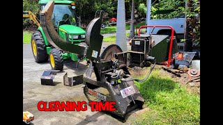 WoodMaxx MX9900 Post Chipping Season Clean Up and Maintenance [upl. by Ntisuj606]