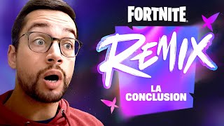 MON REACT A LEVENT DU CHAPITRE 6  Fortnite Remix La Conclusion [upl. by Annaer449]