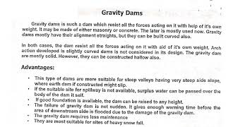 محاضرات قسم السدودجامعة الموصل Gravity Dams Lecture السدود الثقاليةمحاضرة  ١ [upl. by Yasmine410]