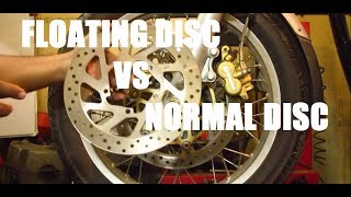 Difference between FLOATING DISCROTOR amp NORMAL OR FIXED DISCROTOR ENGLISH [upl. by Gustaf627]