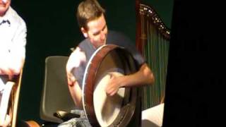 Cormac Byrne plays bodhran at Craiceann in Inisheer 2010 [upl. by Naval]