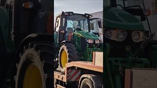 JOHN DEERE 6120M tractors farming johndeere agriculture walkaround [upl. by Kinata]