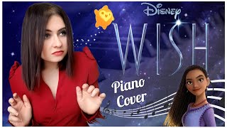 Nina De Santis  quotA Wish Worth Makingquot Piano Cover quotWishquot Asha et la bonne étoile quotDisneyquot [upl. by Drooff]