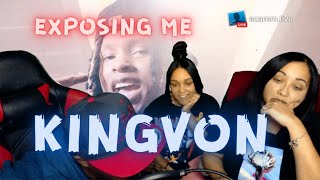 MEMO600 amp KING VON EXPOSING ME REACTION VIDEO [upl. by Eilitan]