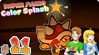 Paper Mario Color Splash Gameplay Walkthrough Part 21 Big Spiny [upl. by Ydal]