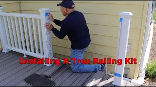 How To Install Trex Railing Kit [upl. by Kraft]