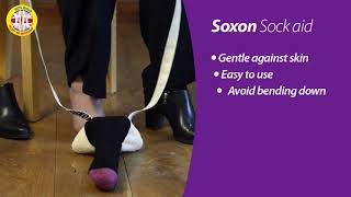 The Helping Hand Company  Soxon sock aid [upl. by Bergeron]