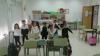 PERCUSIÓN CORPORAL MARCHA TURCA DE MOZART INFANTIL 4 AÑOS LA PARRA BADAJOZ [upl. by Jamila]