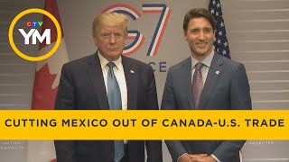 Effects of Excluding Mexico from CanadaUS Trade Talks  Your Morning [upl. by Ahsya]