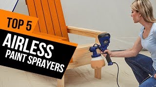 5 Best Airless Paint Sprayers Reviews [upl. by Nahtannoj]