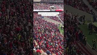 Los sillas vacías de una protesta que sigue 👀 futbol atleticodemadrid aficion [upl. by Benton]