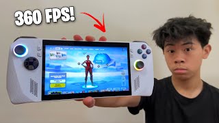 i tried a HANDHELD gaming pc [upl. by Cirtap]