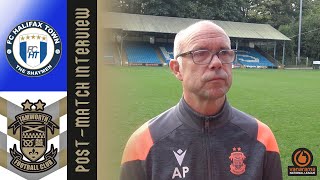 FC Halifax Town vs Tamworth FC Post Match Interview [upl. by Gnot31]