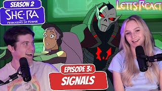 ENTRAPTA IS HELPING HORDAK  Shera Season 2 Reaction  Episode 3 quotSignalsquot [upl. by Zilla]