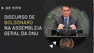 Bolsonaro na ONU discurso na Assembleia Geral 2021 Aovivo [upl. by Atnas]