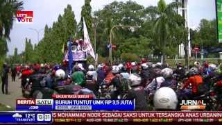 Puluhan Ribu Buruh di Bogor Tuntut UMK Rp 35 Juta [upl. by Mariam]