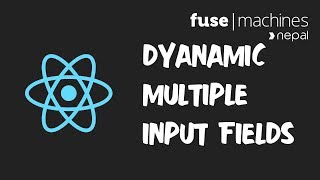 ReactJS  Dynamically Adding Multiple Input Fields [upl. by Nyvlem]