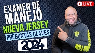 EXAMEN TEORICO DE MANEJO NEW JERSEY 2024 I Aprobarás con estas preguntas [upl. by Waligore153]