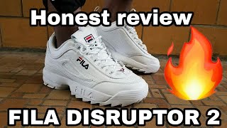 fila disruptor 2 reviewTry on [upl. by Gnas]