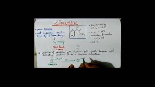 EPHEDRINE Structure Elucidation Synthesis and Stereochemistry [upl. by Nlyak]