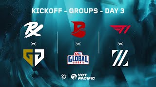 HINDI VCT Pacific ㅡ Kickoff ㅡ Groups ㅡ Day 3 [upl. by Aubry558]