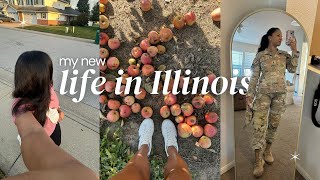 Lt Diary Ep13 Air Force Officer  New Home  Career Updates  Fall activities  Exploring Illinois [upl. by Ytinirt]