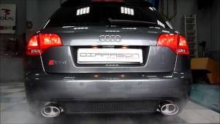 Echappement MILLTEK exhaust Audi RS4 [upl. by Sully]