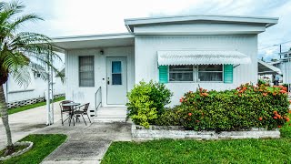 Unbelievably LOW MONTHLY HOA of 105month Movein Ready 2 Bedroom 1 Bath Mobile Home [upl. by Yebba]