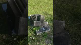 Broken graves and a tortured past hauntedflorida abandoned abandonedexplore ghostinthishouse [upl. by Ronacin]