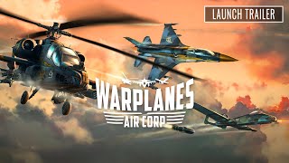 Warplanes Air Corp – Launch Trailer Meta Quest SteamVR [upl. by Paquito]