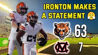 HIGHLIGHTS Ironton OH Makes a STATEMENT vs Cabell Midland WV  Ohio High School Football [upl. by Enra872]