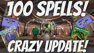 100 SPELLS Wizard101 Fall Update News [upl. by Damarra]