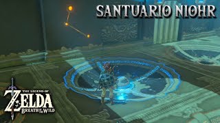 ZELDA BREATH OF THE WILD  Santuario de Niohr [upl. by Acimahs]