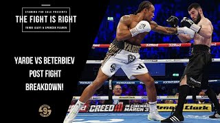 BERTABIEV YARDE POST FIGHT BREAKDOWN with guest JAMES COOK MBE [upl. by Lisle763]