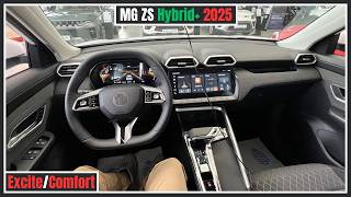 New MG ZS Hybrid 2025 ExciteComfort Review Interior Exterior Details [upl. by Reffotsirhc786]