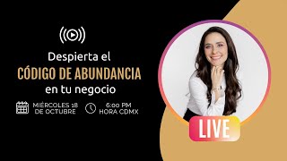 Live Despierta el código de abundancia en tu negocio ✨💲 [upl. by Nathalie]