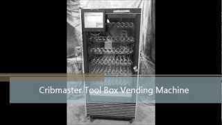 For Sale Cribmaster Tool Box Vending Machine Automatic Products Snackshop 125B [upl. by Nnaerb913]