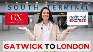 How to get from Gatwick Airport to London  ways to AVOID [upl. by Enyedy]