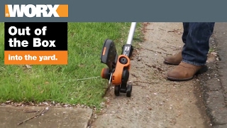 WORX GT 30 Grass Trimmer  Out of The Box [upl. by Dolphin]