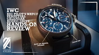 The Coolest Perpetual Calendar Right Now IWC Big Pilots Watch Perpetual Calendar Rodeo Drive [upl. by Anaed]