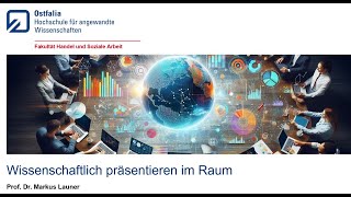 Präsentieren im Raum  erste Tipps von Prof Dr Markus Launer Ostfalia Hochschule [upl. by Mccollum]