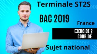 Terminale ST2S Sujet national seconde partie exercice 2 juin 2019 Bac france matière histoire [upl. by Vallie]