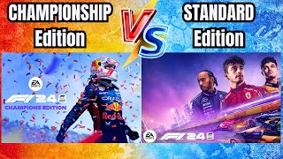 F1 24 Whats The Difference Between CHAMPIONS EDITION and STANDARD EDITION [upl. by Eileen]