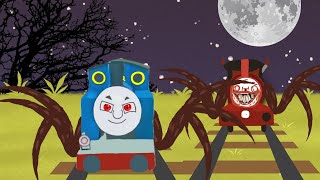 Choo Choo Charles Fight Cursed Thomas the Train and Thomas Train Robot [upl. by Maurice]