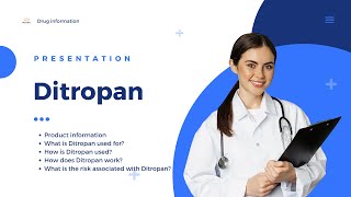 Ditropan  Product information uses dosage mechanism  oxybutynin [upl. by Haldis]