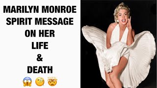 MARILYN MONROE TAROT AFTERLIFE SPIRIT MESSAGE  ON HER LIFE amp DEATH 🧐🤯 Channeling Marilyn [upl. by Harvie291]